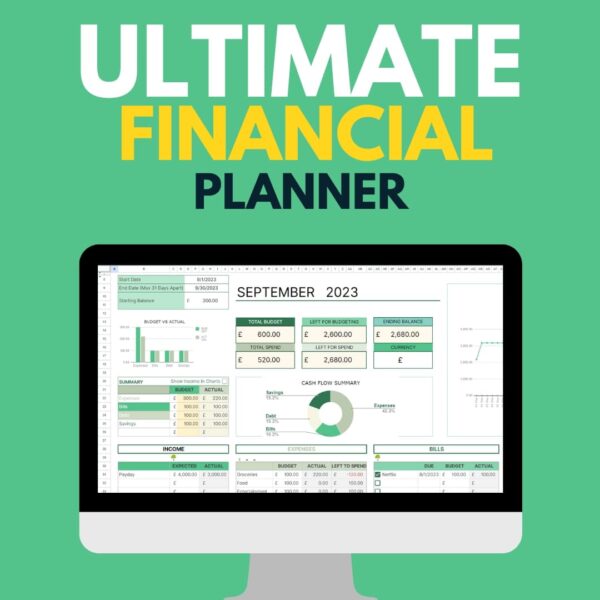 Ultimate Financial Planner Cover