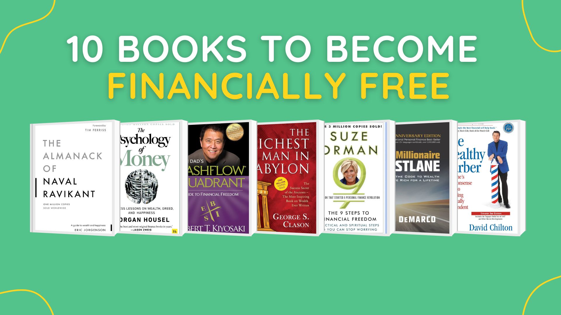 10 books to become financially free