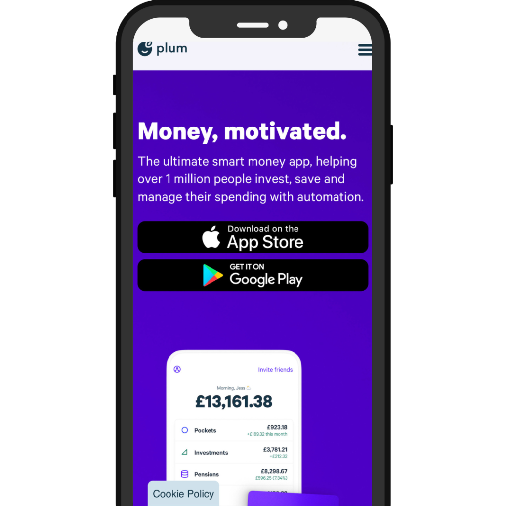 plum savings app