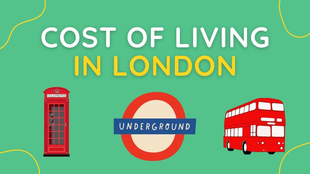 cost of living in london