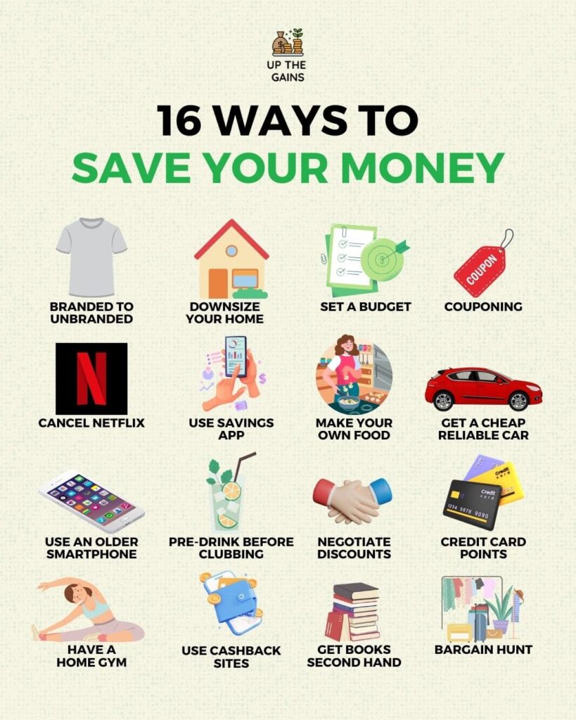 16 ways to save your money