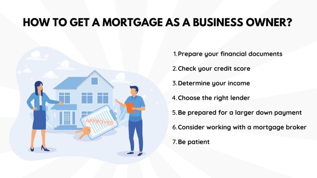 how to get a mortgage as a business owner