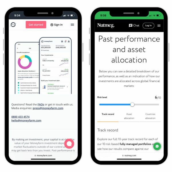 Moneyfarm vs Nutmeg Which Investing App is Better? Up the Gains