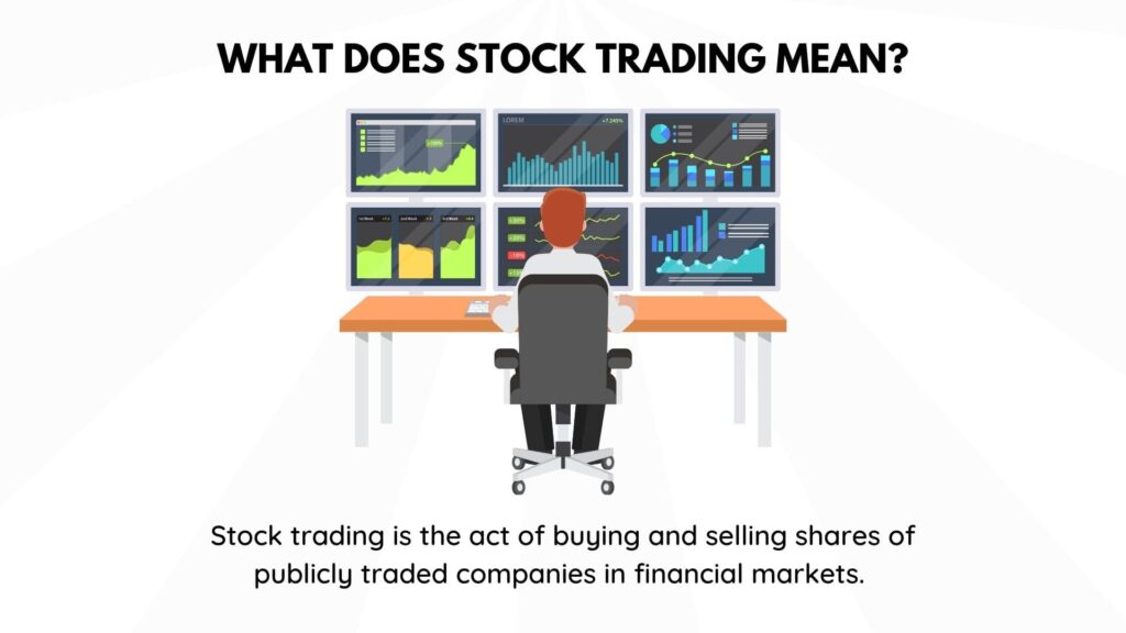 what does stock trading mean